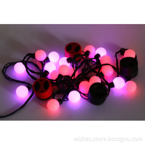 Smart string speaker-lights